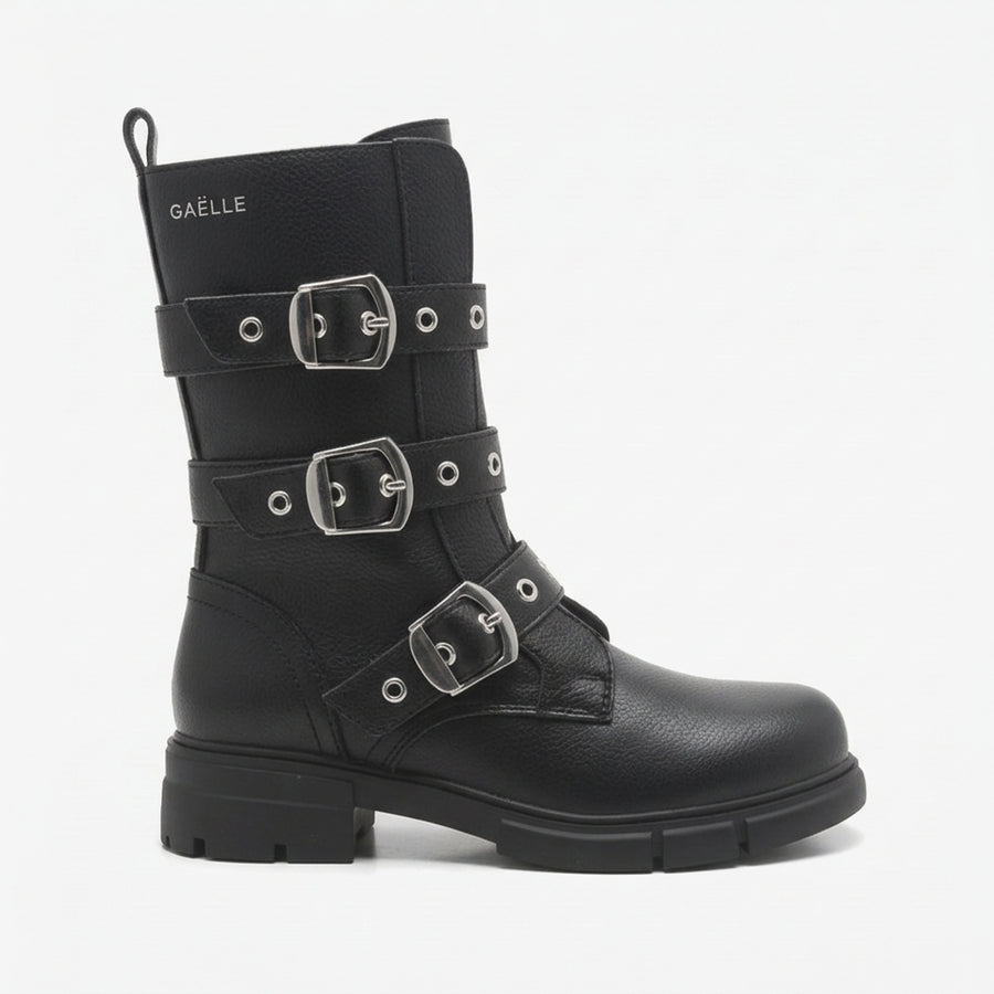 GAËLLE Limited Nero Argento, vista laterale