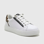 CAFèNOIR SKATE BIANCO LEOPARD