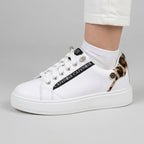 CAFèNOIR SKATE BIANCO LEOPARD