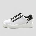 CAFèNOIR Skate Bianco Nero, vista laterale