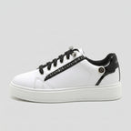 CAFèNOIR Skate Bianco Nero, vista laterale