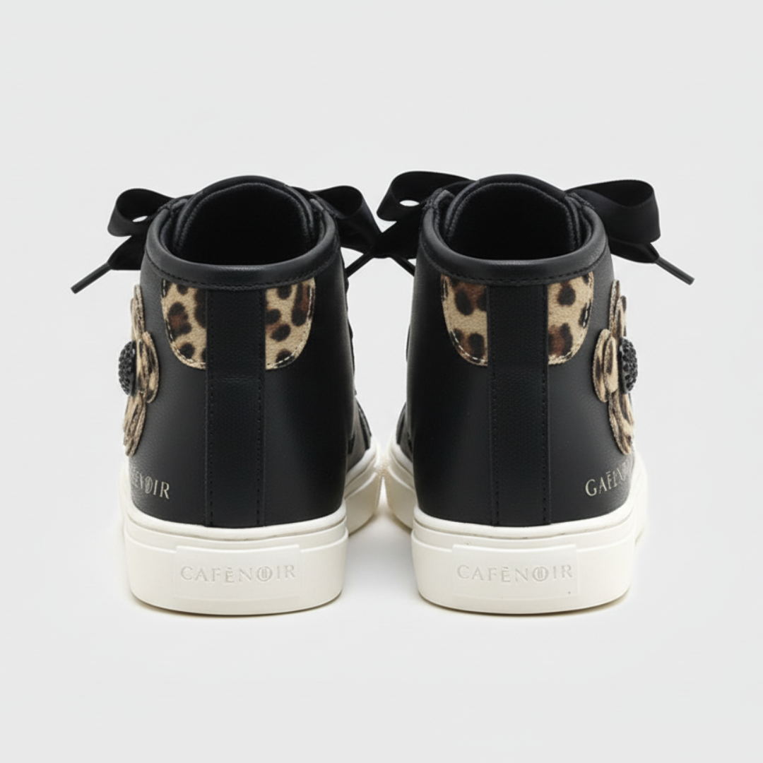 CAFèNOIR SKY NERO LEOPARD