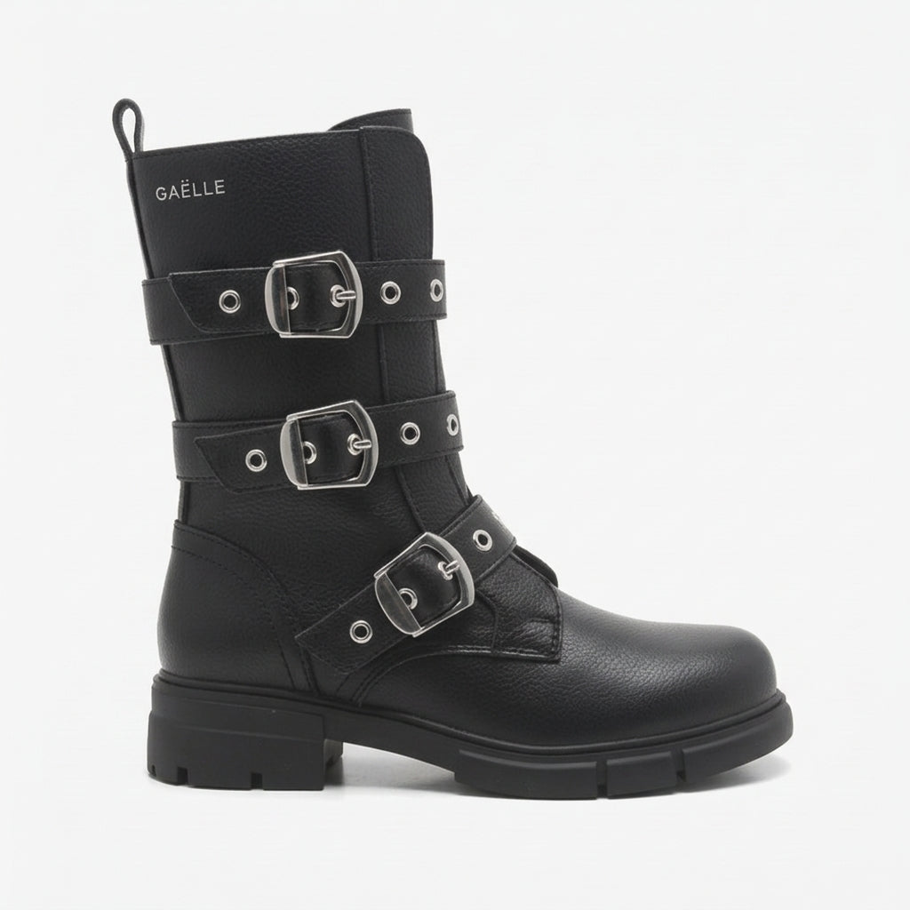 GAËLLE Limited Nero Argento, vista laterale
