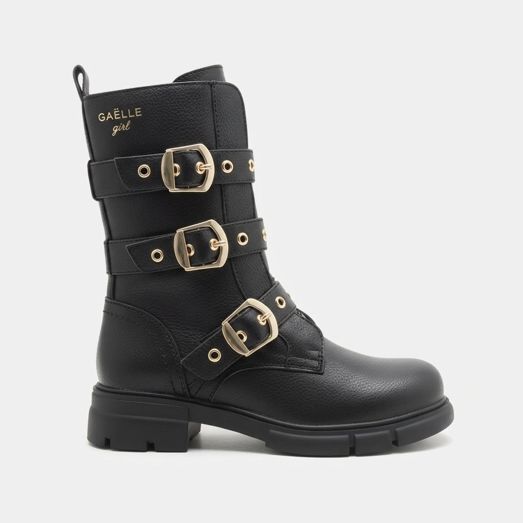 GAËLLE Limited Nero Oro, vista laterale