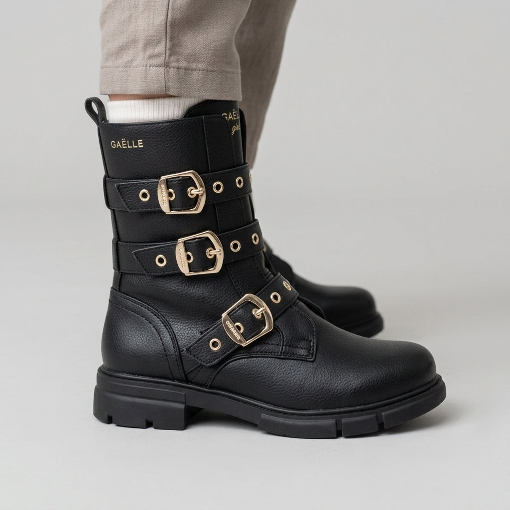 GAËLLE Limited Nero Oro indossata