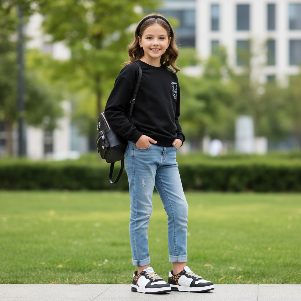 GAËLLE PARTY BLACK LEOPARD