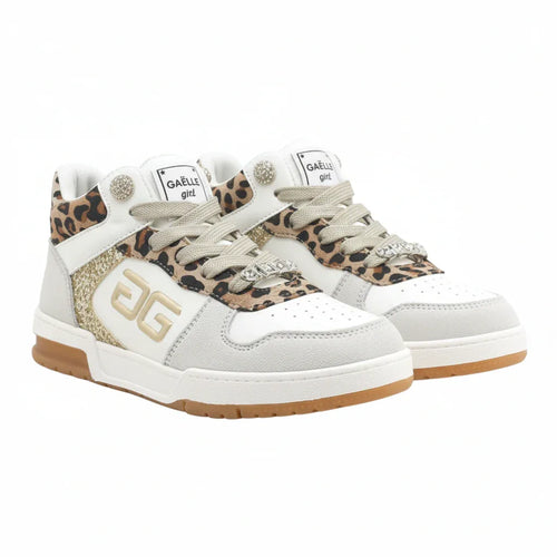 GAËLLE PARTY HIGH CUT WHITE LEOPARD - JOLI 