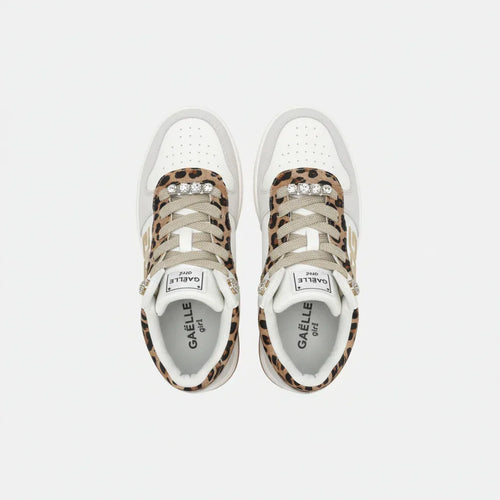 GAËLLE PARTY HIGH CUT WHITE LEOPARD - JOLI 