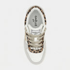 GAËLLE PARTY HIGH CUT WHITE LEOPARD