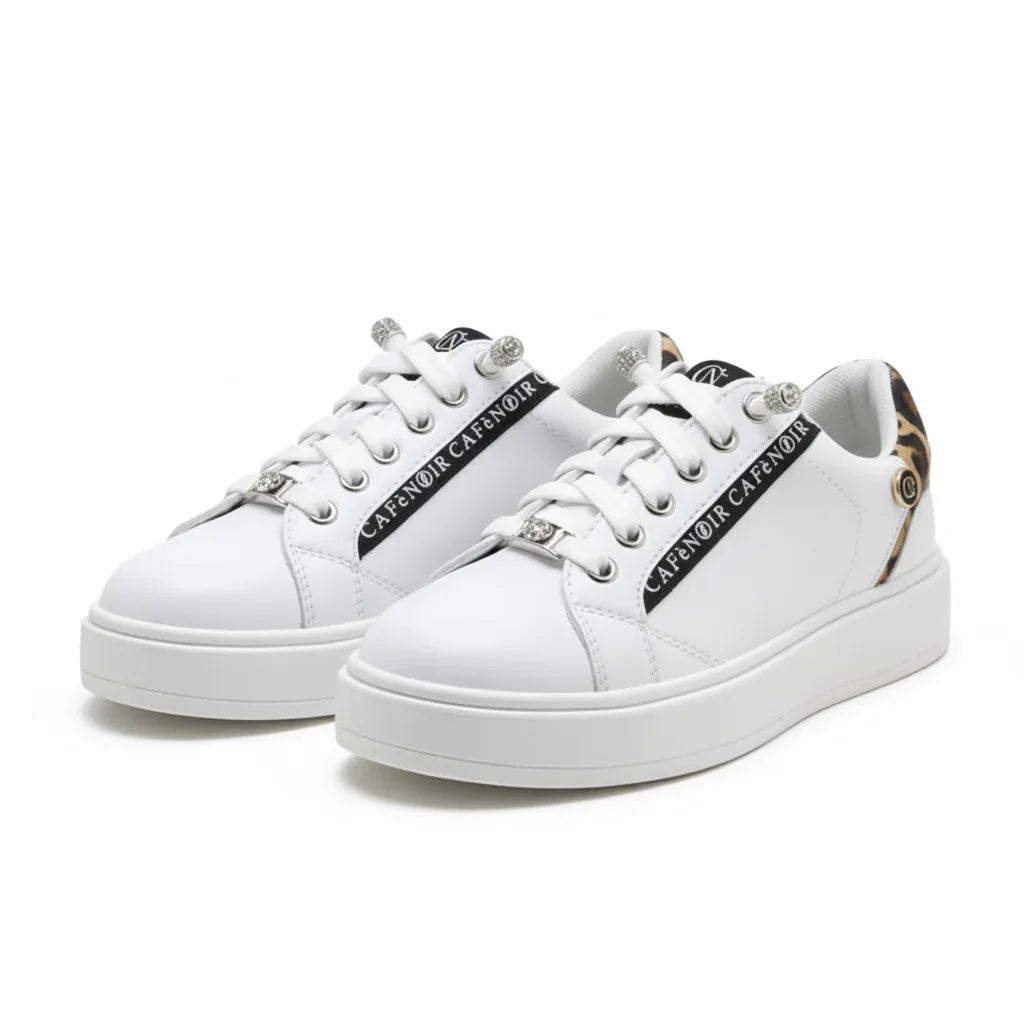 CAFèNOIR SKATE BIANCO LEOPARD - JOLI 