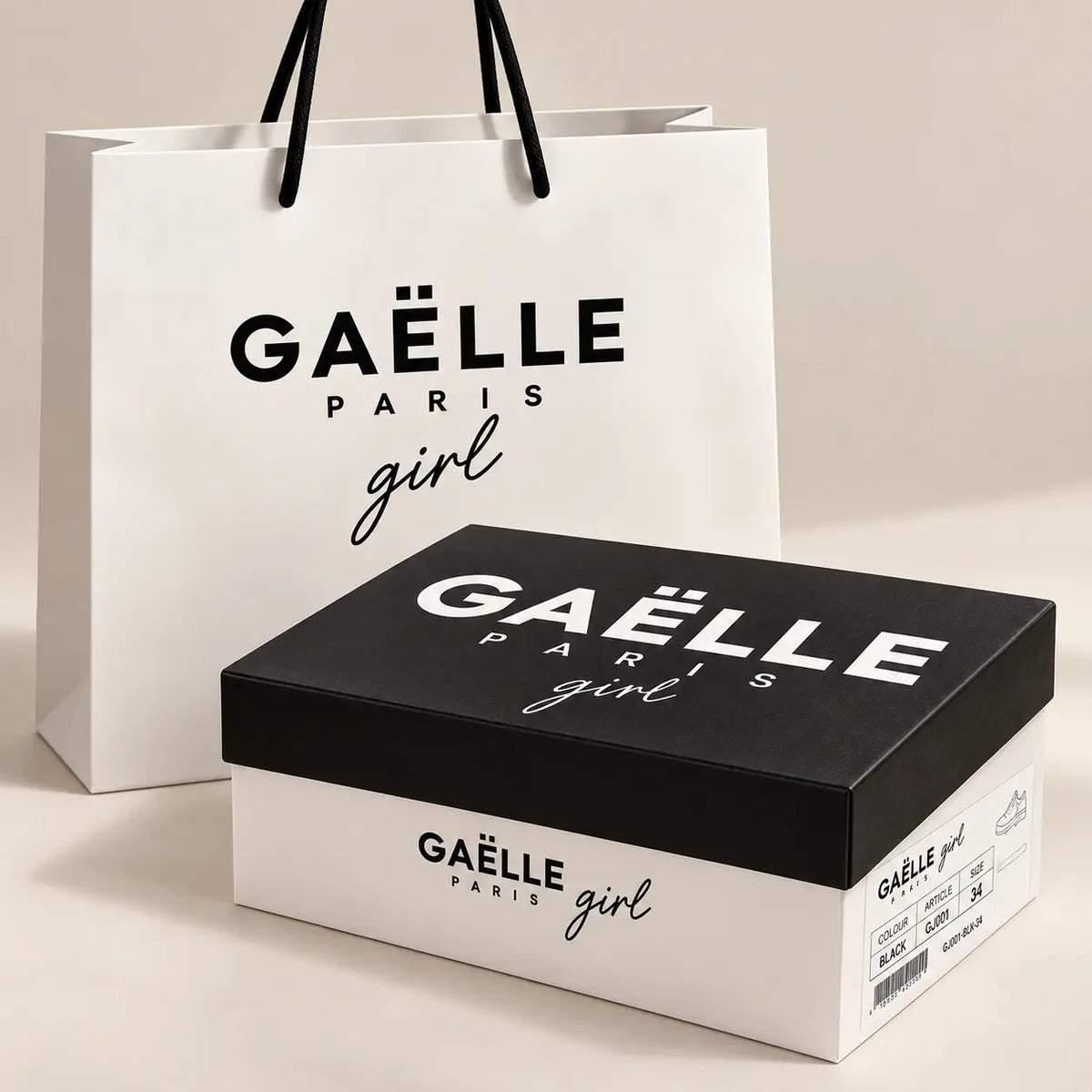 Scatola originale e shopping bag GAËLLE Girl Paris – JOLI Outlet